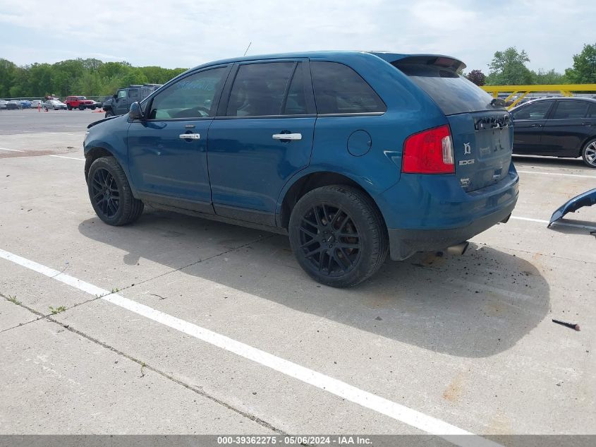 2011 Ford Edge Sel VIN: 2FMDK4JC8BBB66596 Lot: 39362275