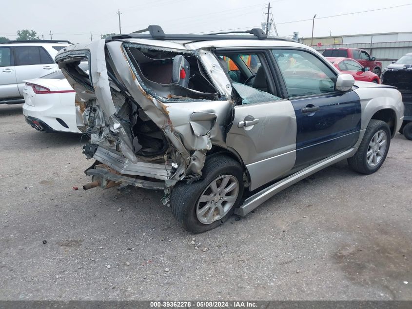 2006 Subaru Forester 2.5X VIN: JF1SG65656H744956 Lot: 39362278