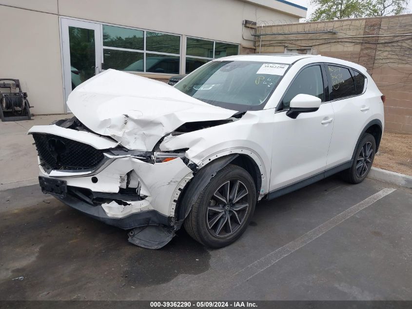 2017 Mazda Cx-5 Grand Touring VIN: JM3KFADL0H0181783 Lot: 39362290