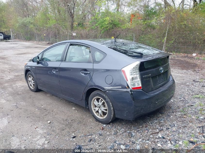 JTDKN3DU9A0243087 | 2010 TOYOTA PRIUS