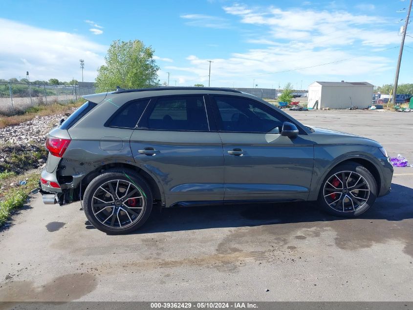 2023 Audi Sq5 Premium Plus Tfsi Quattro Tiptronic VIN: WA1B4AFYXP2185604 Lot: 39362429