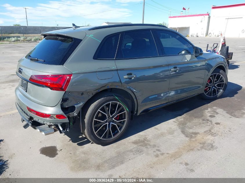 2023 Audi Sq5 Premium Plus Tfsi Quattro Tiptronic VIN: WA1B4AFYXP2185604 Lot: 39362429