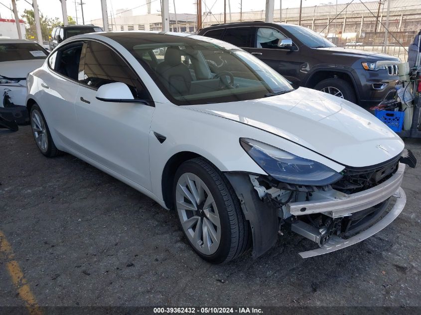 2021 TESLA MODEL 3 - 5YJ3E1EA2MF982711