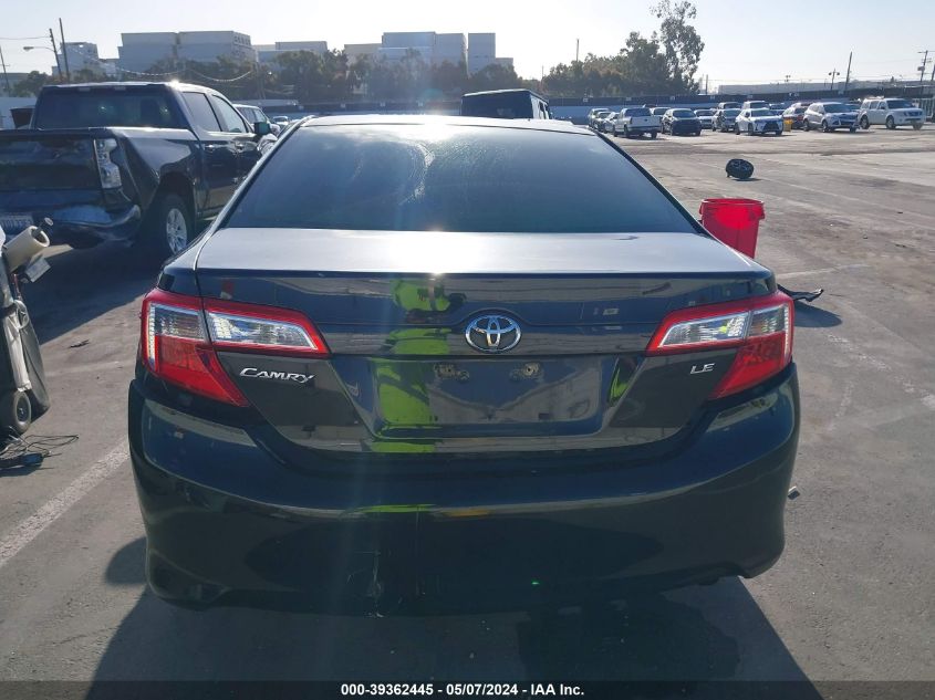 2012 Toyota Camry Le VIN: 4T4BF1FKXCR245716 Lot: 39362445