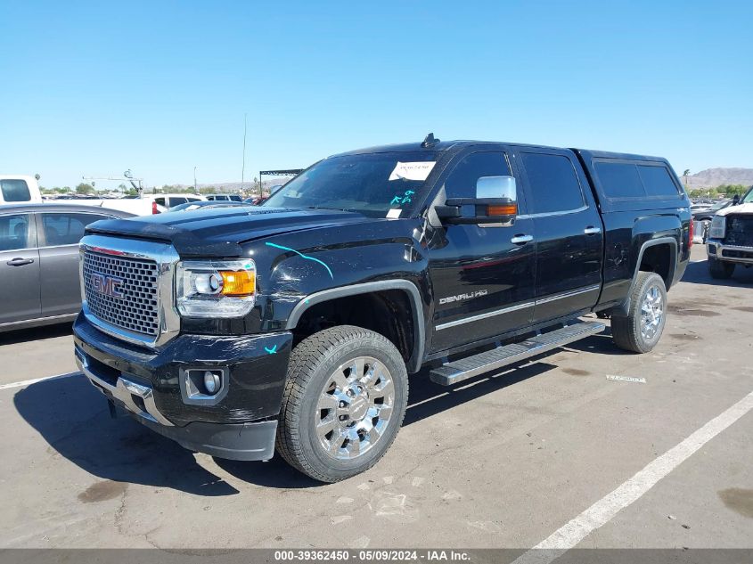 2015 GMC Sierra 2500Hd Denali VIN: 1GT120E89FF602382 Lot: 39362450