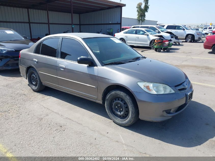 2004 Honda Civic Lx VIN: 2HGES15594H583004 Lot: 39362452