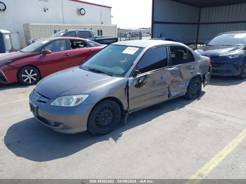 2004 Honda Civic Lx VIN: 2HGES15594H583004 Lot: 39362452