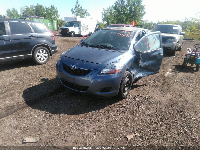 2010 Toyota Yaris VIN: JTDBT4K35A1366174 Lot: 39362457