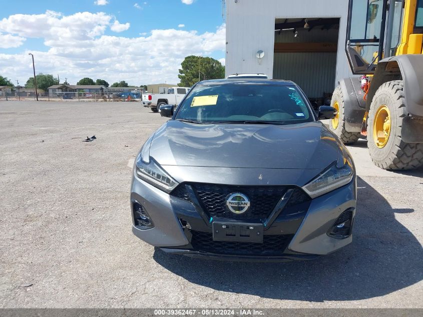 2022 Nissan Maxima Sr Xtronic Cvt VIN: 001N4AA6EVXNC5018 Lot: 39362467