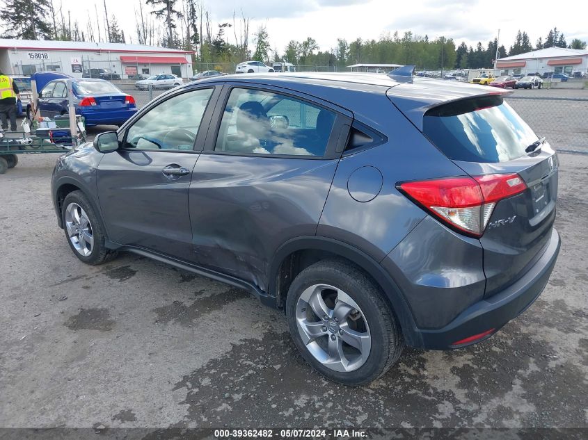 2021 Honda Hr-V Awd Lx VIN: 3CZRU6H33MM756187 Lot: 39362482