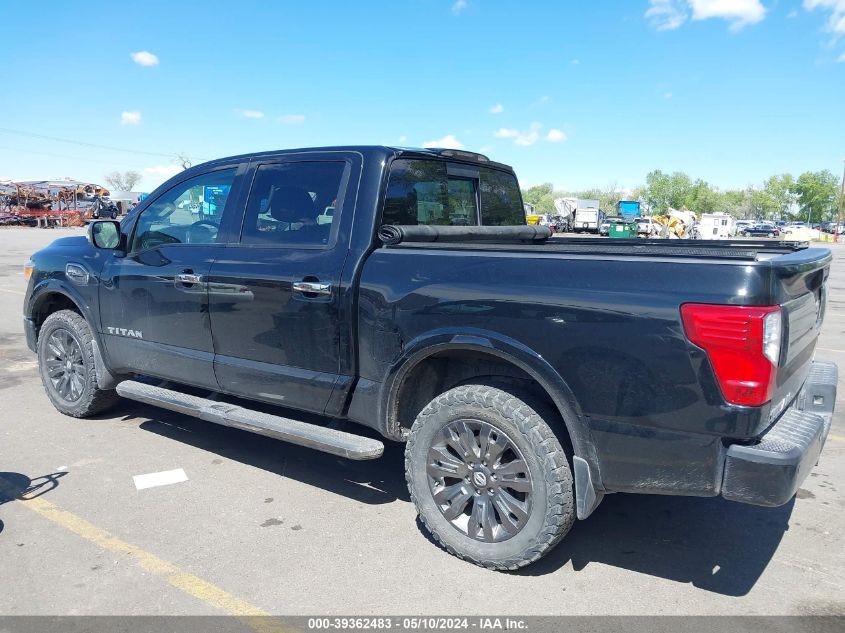 2017 Nissan Titan Platinum Reserve/Pro-4X/S/Sl/Sv VIN: 1N6AA1E56HN534238 Lot: 39362483