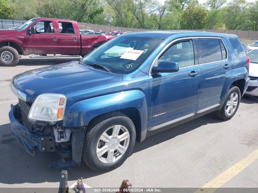 2016 GMC Terrain Sle-1 VIN: 2GKALMEKXG6323510 Lot: 39362489