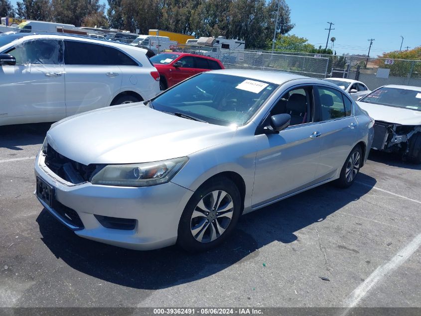 2015 Honda Accord Lx VIN: 1HGCR2F38FA192305 Lot: 39362491