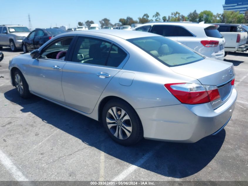 2015 Honda Accord Lx VIN: 1HGCR2F38FA192305 Lot: 39362491