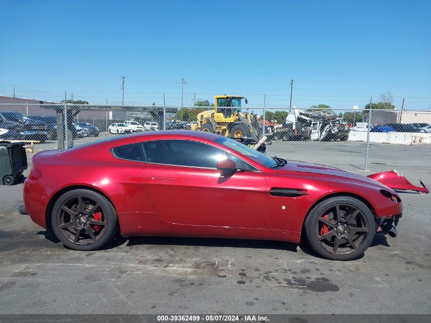 2008 Aston Martin V8 Vantage VIN: SCFBF03B28GC09087 Lot: 39362499