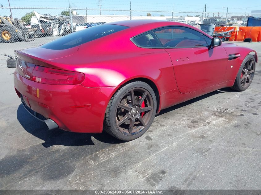 2008 Aston Martin V8 Vantage VIN: SCFBF03B28GC09087 Lot: 39362499