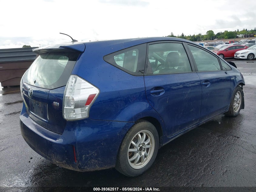 2012 Toyota Prius V Two VIN: JTDZN3EU9C3014293 Lot: 39362517