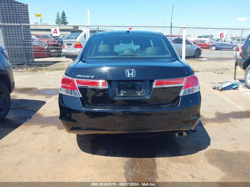 2011 Honda Accord 2.4 Ex-L VIN: 1HGCP2F8XBA140220 Lot: 39362519