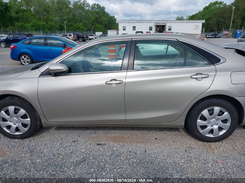 2015 Toyota Camry Le VIN: 4T4BF1FKXFR449369 Lot: 39362530