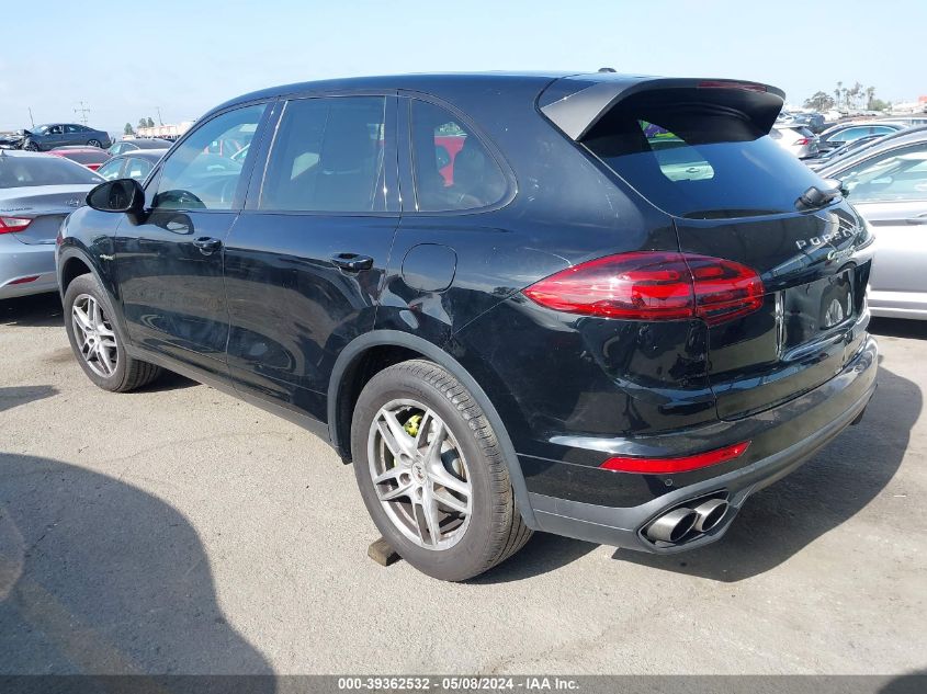 2015 Porsche Cayenne E-Hybrid S VIN: WP1AE2A21FLA50669 Lot: 39362532