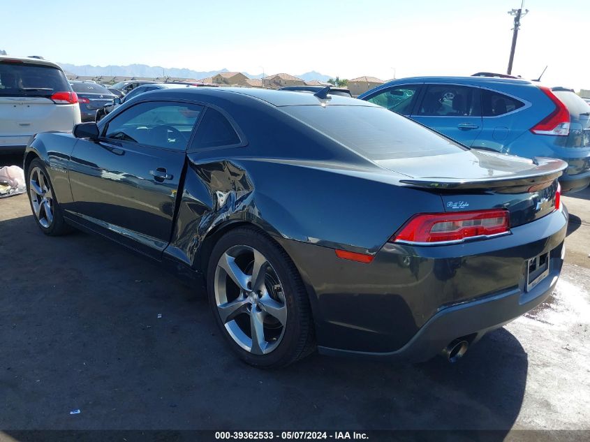 2014 Chevrolet Camaro 1Lt VIN: 2G1FB1E34E9263241 Lot: 39362533