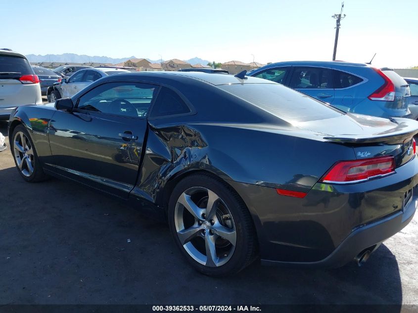 2014 Chevrolet Camaro 1Lt VIN: 2G1FB1E34E9263241 Lot: 39362533