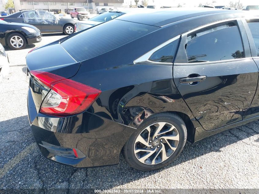 2016 Honda Civic Ex VIN: 2HGFC2F74GH561147 Lot: 39362543