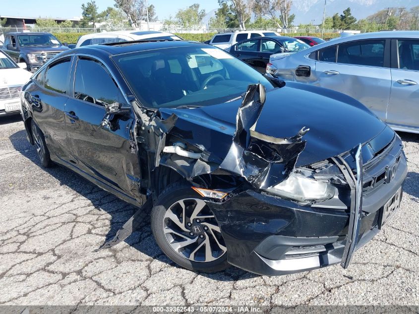 2016 Honda Civic Ex VIN: 2HGFC2F74GH561147 Lot: 39362543