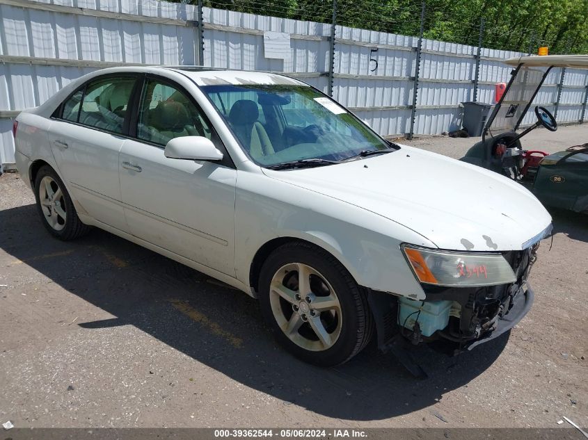 2007 Hyundai Sonata Limited/Se V6 VIN: 5NPEU46F97H209568 Lot: 39362544