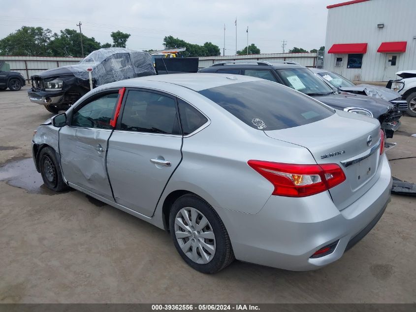 3N1AB7AP3HL669996 2017 Nissan Sentra Sv