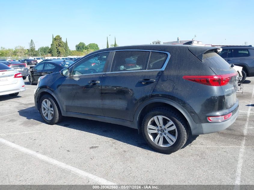 2018 Kia Sportage Lx VIN: KNDPM3AC8J7350367 Lot: 39362560