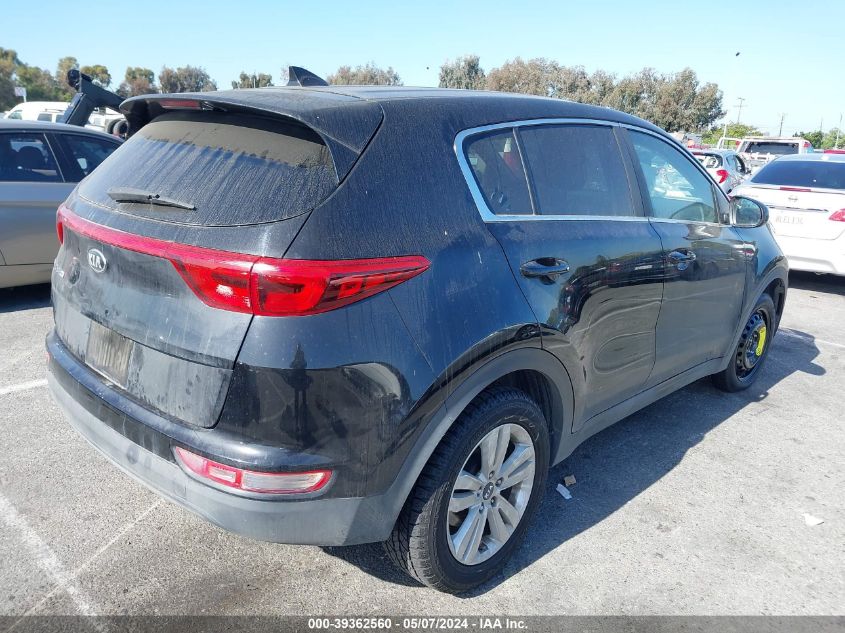 2018 Kia Sportage Lx VIN: KNDPM3AC8J7350367 Lot: 39362560