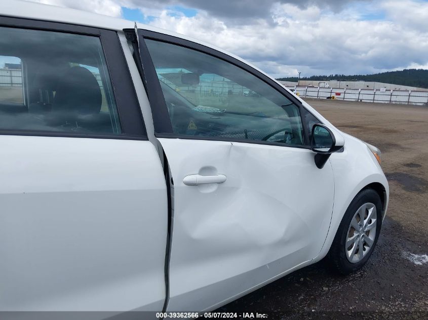 2014 Kia Rio Lx VIN: KNADM4A32E6342721 Lot: 39362566