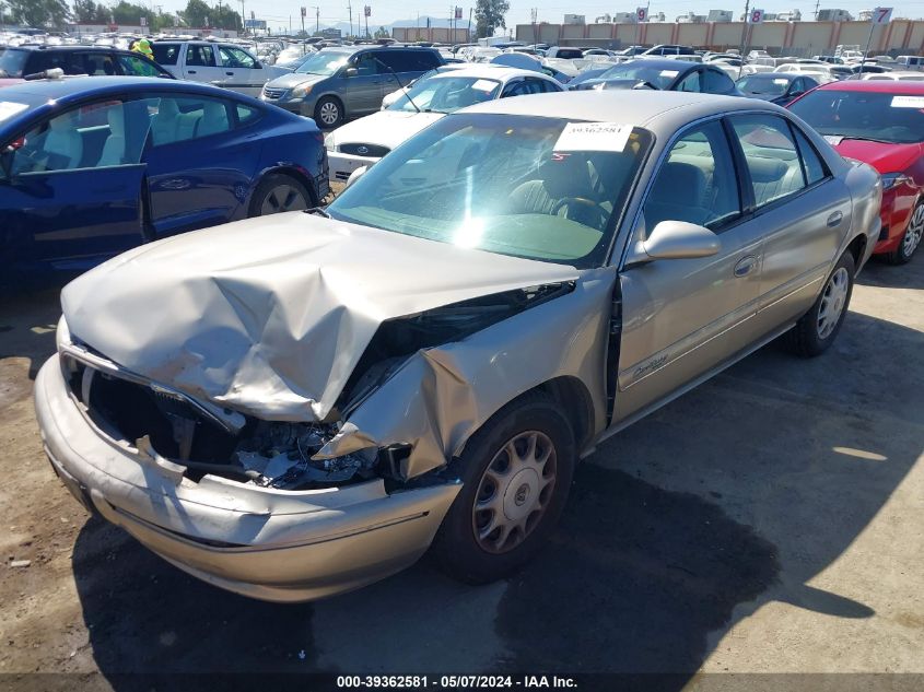 2001 Buick Century Custom VIN: 2G4WS52J611111581 Lot: 39362581