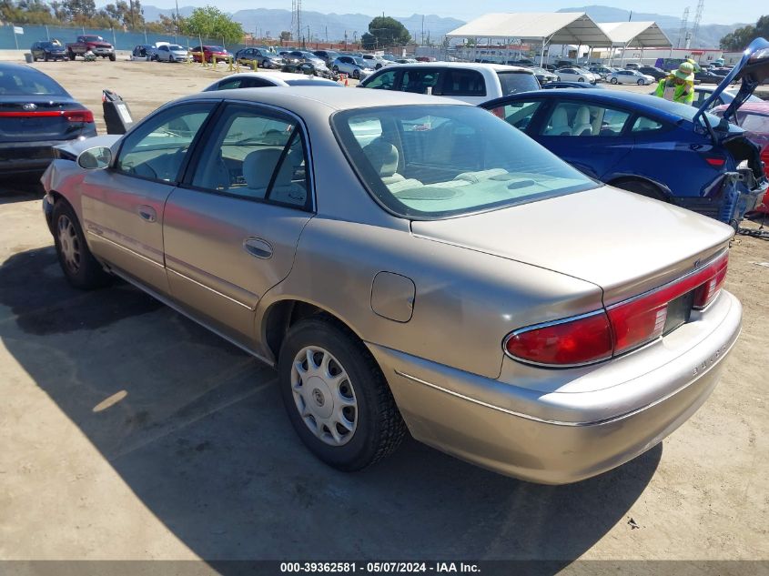 2001 Buick Century Custom VIN: 2G4WS52J611111581 Lot: 39362581