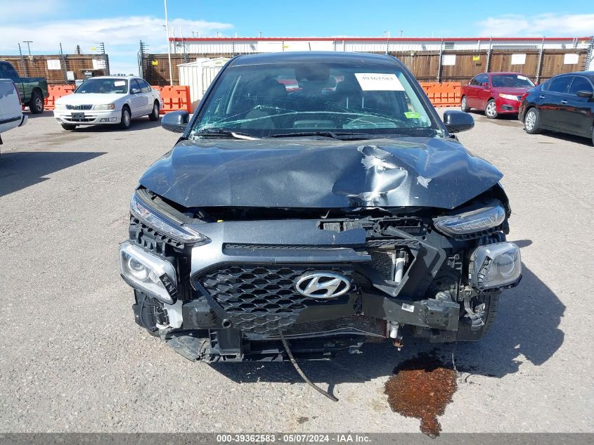 2021 Hyundai Kona Se VIN: KM8K12AA9MU663778 Lot: 39362583