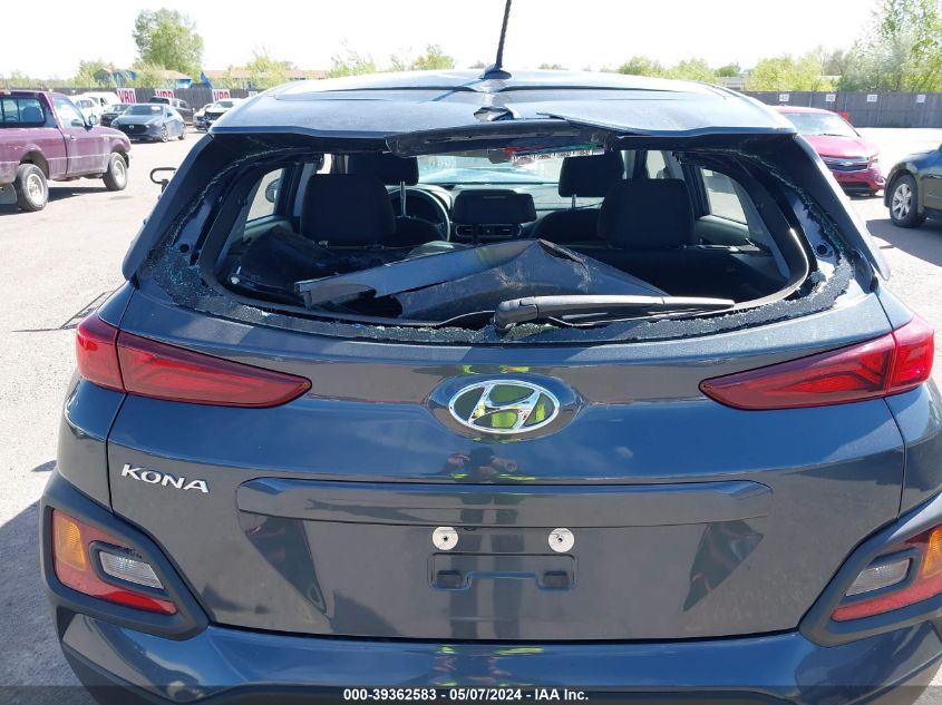 2021 Hyundai Kona Se VIN: KM8K12AA9MU663778 Lot: 39362583