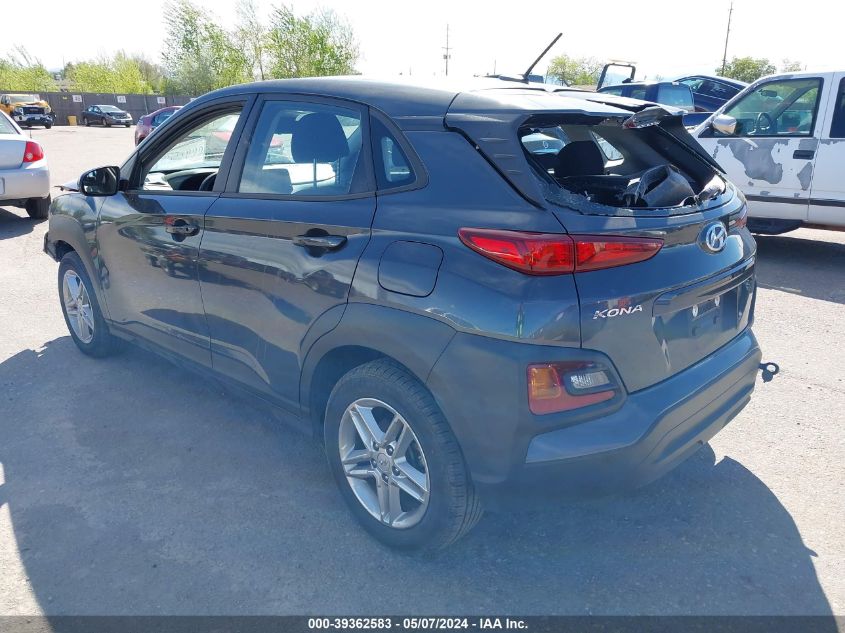 2021 Hyundai Kona Se VIN: KM8K12AA9MU663778 Lot: 39362583