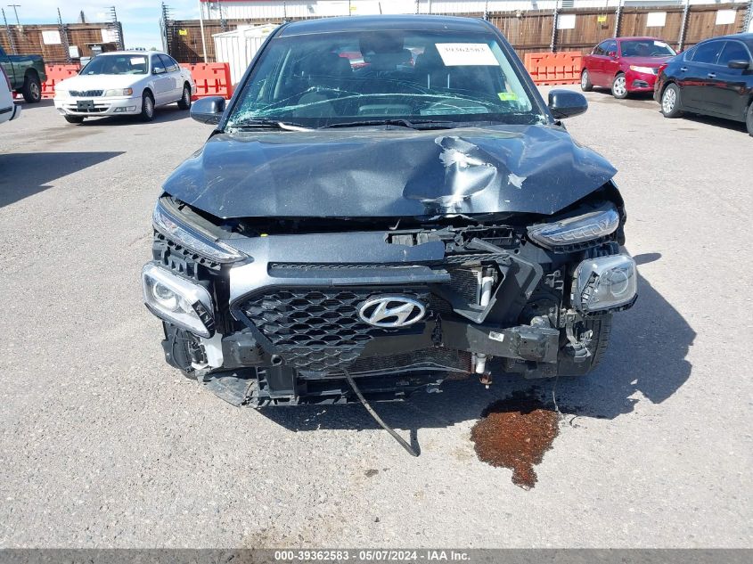 2021 Hyundai Kona Se VIN: KM8K12AA9MU663778 Lot: 39362583