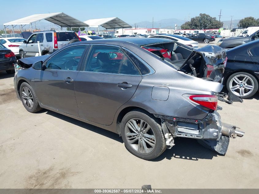 2017 Toyota Camry Se VIN: 4T1BF1FK1HU745863 Lot: 39362587