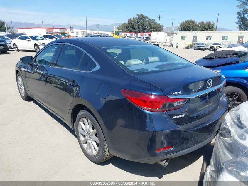 2016 Mazda Mazda6 I Sport VIN: JM1GJ1U59G1430430 Lot: 39362595