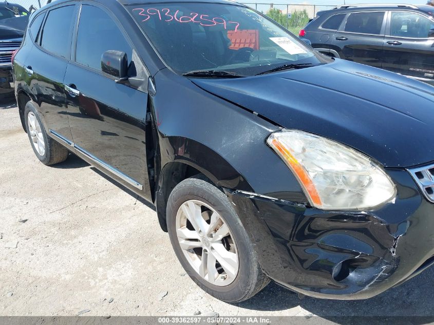 2013 Nissan Rogue Sv VIN: JN8AS5MTXDW526305 Lot: 39362597