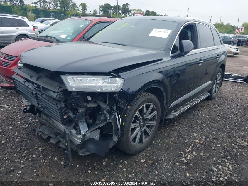 2017 Audi Q7 3.0T Premium VIN: WA1LAAF74HD013871 Lot: 39362605