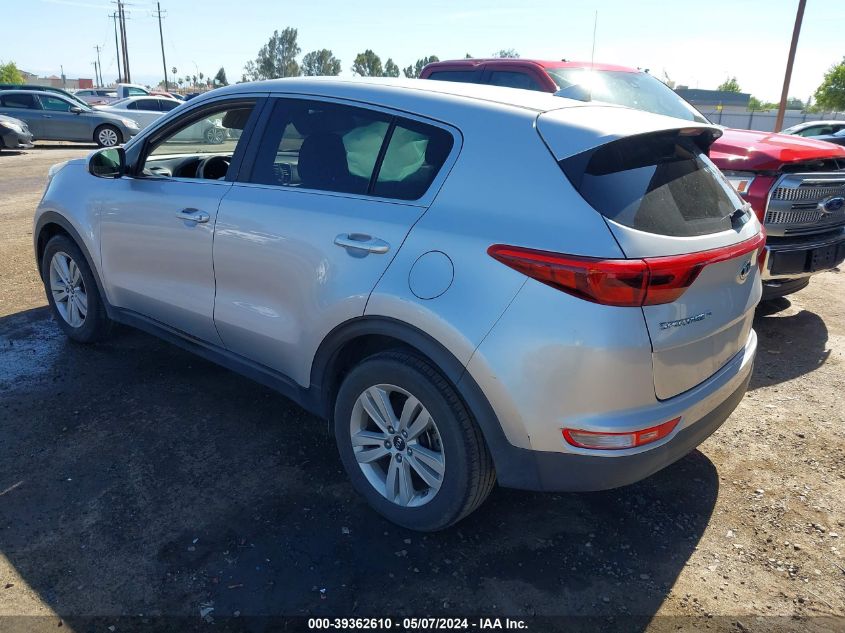 2017 Kia Sportage Lx VIN: KNDPM3AC1H7139991 Lot: 39362610