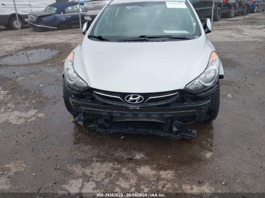 2013 Hyundai Elantra Limited VIN: KMHDH4AE3DU886949 Lot: 39362623