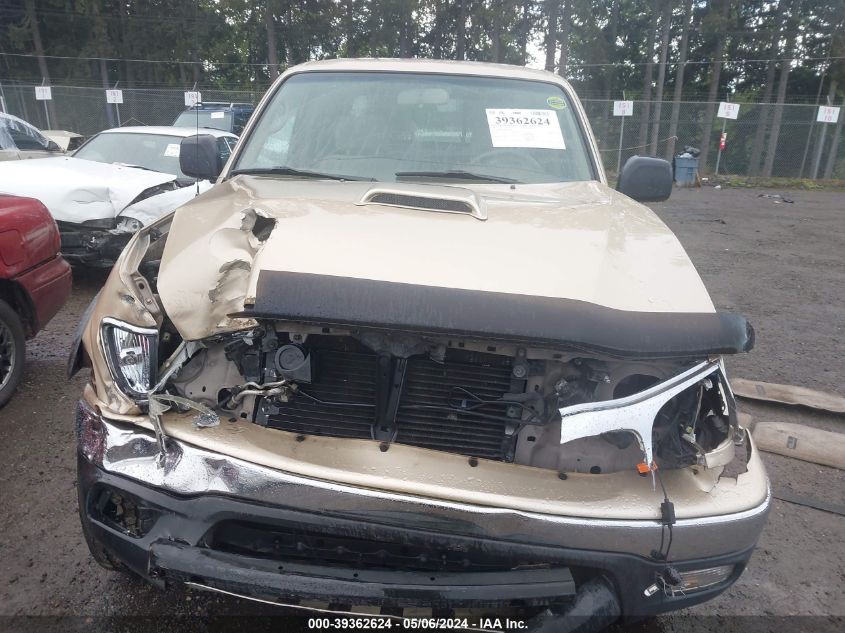 2003 Toyota Tacoma Base V6 VIN: 5TEHN72N93Z284142 Lot: 39362624