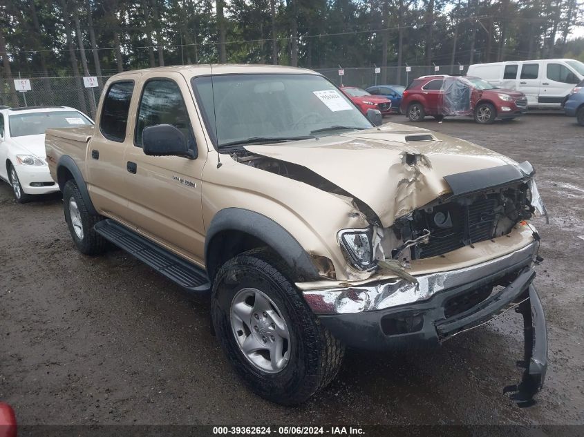 2003 Toyota Tacoma Base V6 VIN: 5TEHN72N93Z284142 Lot: 39362624