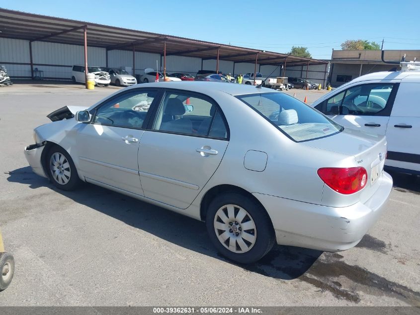 2004 Toyota Corolla Le VIN: 1NXBR32E74Z252282 Lot: 39362631