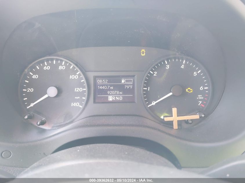 2017 MERCEDES-BENZ METRIS - WD3PG2EA5H3209567