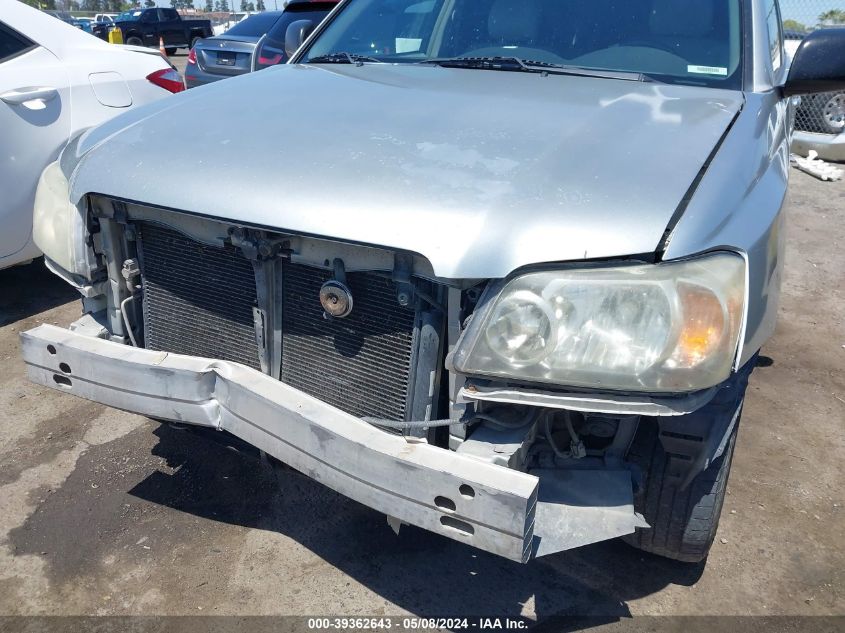 2004 Toyota Highlander V6 VIN: JTEDP21A040012148 Lot: 39362643